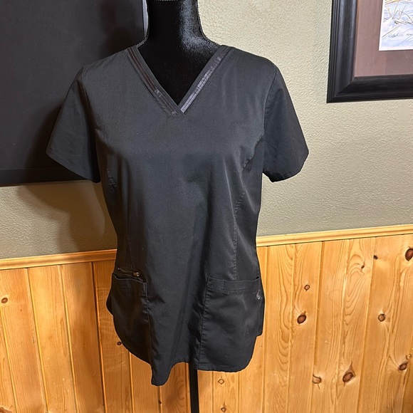 Healing hands purple label yoga scrub top and jacket - Picture 1 of 2